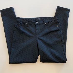 Nine West Gramercy Skinny Jeans, Dark Gray / Black, 6